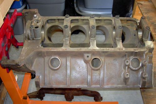 1955 packard v8 engine block (352)