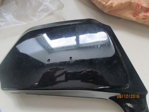 1980-1983 kawasaki kz550a lt left side ebony cover 63001-1097-8g b15