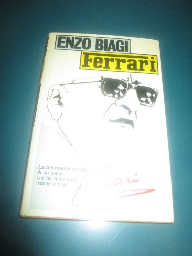 Enzo ferrari formula one  f1 enzo biagi rizzoli 1st  ed 1980