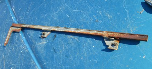 1941 cadillac 2 dr fast back front door window channel molding lh custom rod