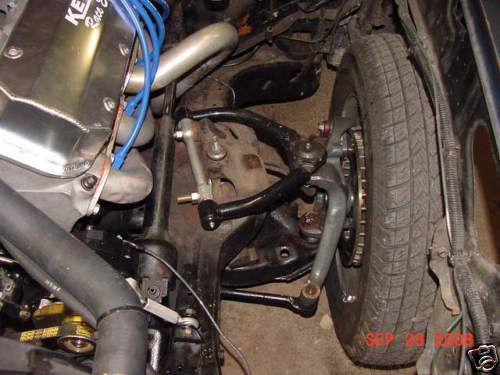 G-body-s-10-chrome moly tubular upper control arms w/steel shafts. made in usa