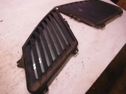 73 74 75 76 77 pontiac grand am 1/4 window louvers w glass gto can am lemans qtr