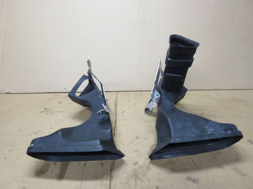 06 bmw m6 e63 front brake air duct set 51117899787 &amp; 51117899788