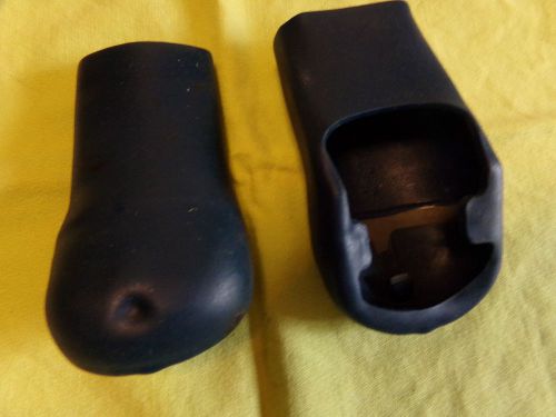 1969-70  gm seat belt boots center bolt covers 69 camaro ,nova ,black