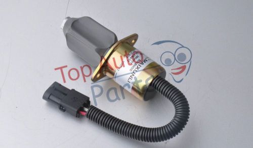 Fuel shutoff solenoid valve for yanmar,cummins,synchro start,3934171,sa-4754-12