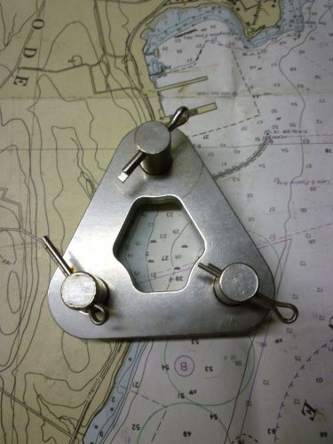 Johnson 1/2x1/2x1/2 backstay split plate with clevis pins and cotter pins