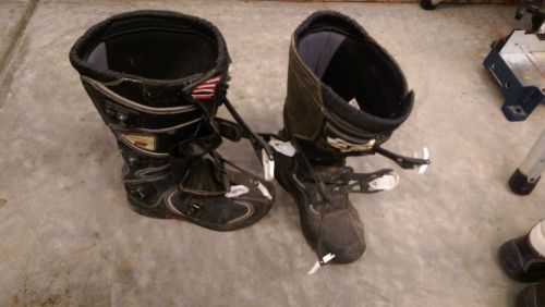 Fox comp5 motocross boots size 8