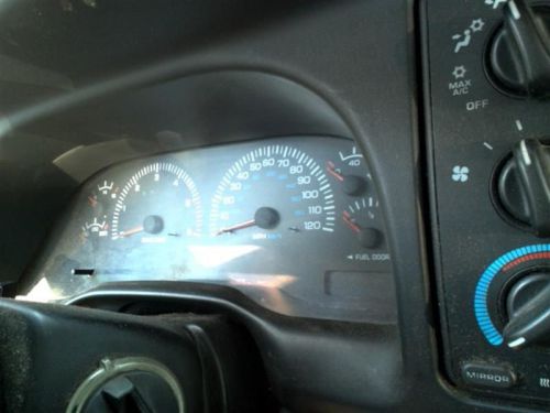 Speedometer cluster manual w/tachometer mph fits 98 dodge 1500 pickup 314936