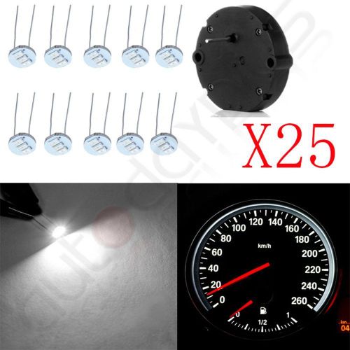 25 pack x27.168 oem stepper motors for clusters repair kit + 10x 4.7mm led bulbs