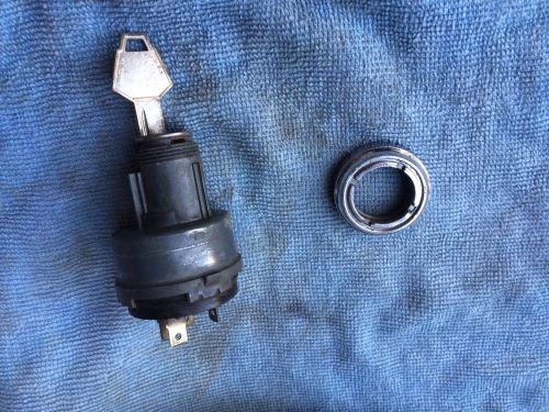 1966 67 68 69 dodge plymouth ignition switch &amp; key with bezel