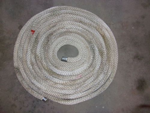 1-1/8"  braided 50 ft. nylon tow line,  mooring line, other uses.