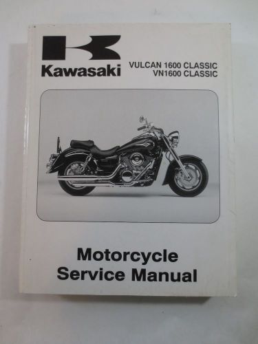 Kawasaki vulcan 1600 classic vn1600 classic service manual 2003