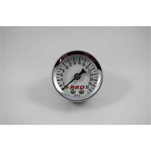 Advanced engine design 6103 fuel pressure gauge, 0-30 liquid filled