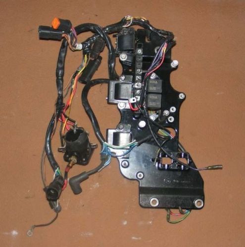 M1w1718 1999 johnson 70 hp j70pleee wiring harness pn 0514222 fits 1993-2001