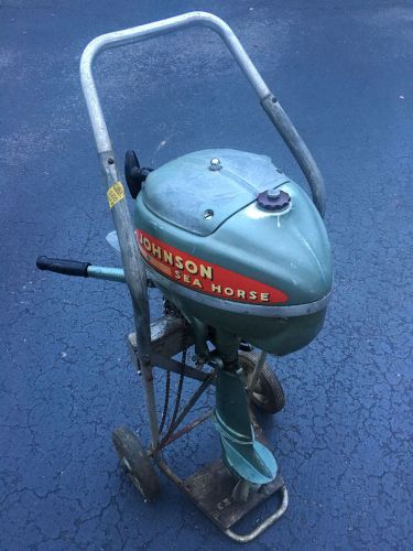 1948  hd25 johnson outboard motor 2.5 hp vintage