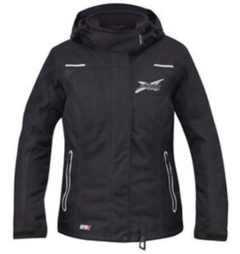 2015 ski doo snowmobile woman's x-team jacket size m black 4406560690 rev