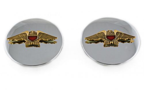 Honda goldwing 1100 honda goldwing 1200 swing arm caps w/emblem 373-102/f28-5