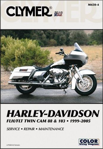 Harley-davidson flh, flt twin cam 88 &amp; 103 repair manual 1999-2005