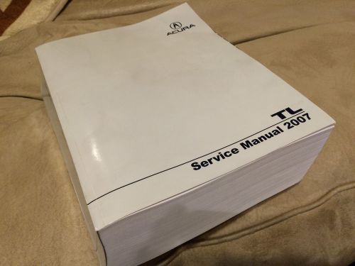 2007 acura tl service repair shop workshop manual factory oem 07 used