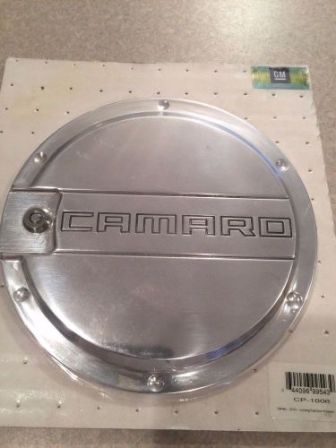 Official gm licensed product camaro locking fuel door new cp-1006