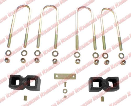 Suspension leaf spring block kit rear rancho rs70054