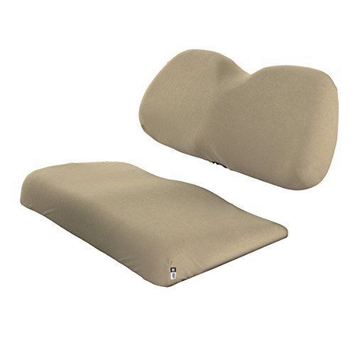 Classic accessories fairway golf cart terry cloth bench seat cover, khaki