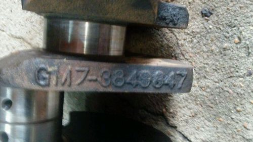 Sbc 283 crankshaft 3849847