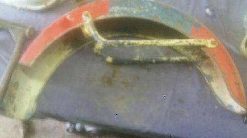 Bsa b33 rear fender mudguard with handrails