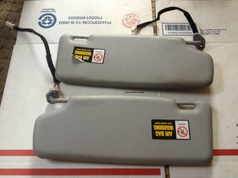 Volvo S40 00-04 Lighted Visor Set In Gray 01 02 03, US $9.99, image 2