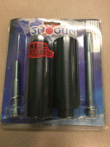 Shogun black frame sliders no cut suzuki sv650 03-11