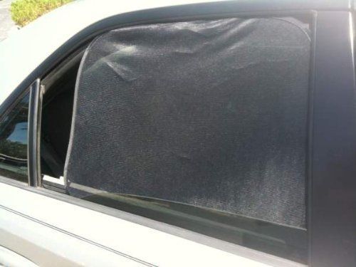 Upshade - car or truck rear side window shade - small rear size - 1 pair