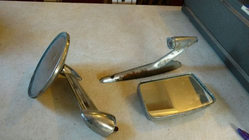 Vintage classic car side mirrors