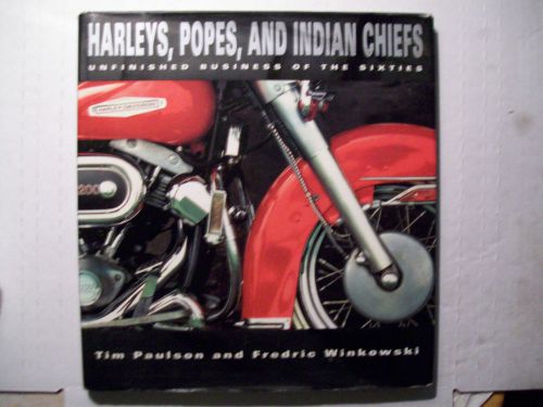 Vintage indian harley davidson and other&#039;s motorcycle book
