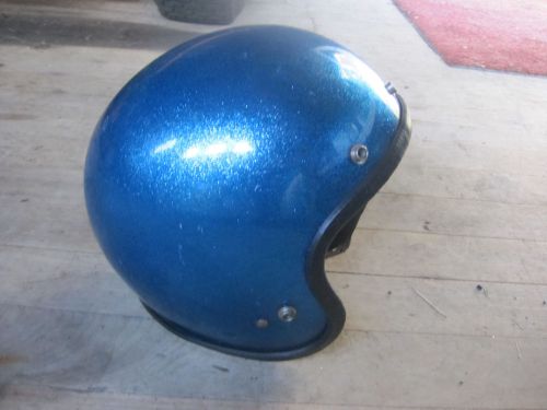 Vintage speckled 1960&#039;s or 70&#039;s snowmobile helmet
