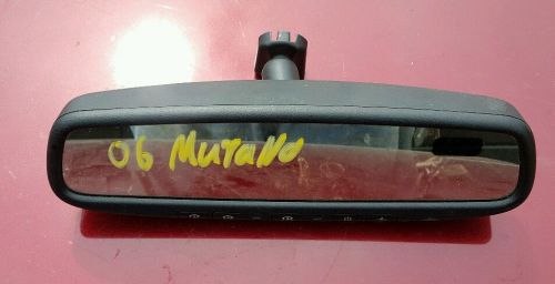 2006 nissan murano rear view mirror with auto dimming oem