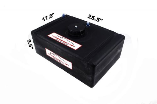 Racerdirect.net 15 gallon racing economy fuel cell black plastic cap imsa scca