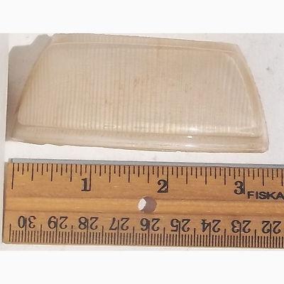 Vtg oem 1933 ford model 40 coupe frosted license lamp lens v8 v-8