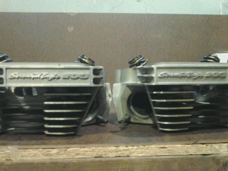 harley davidson scream'n eagle heads, US $150.00, image 2