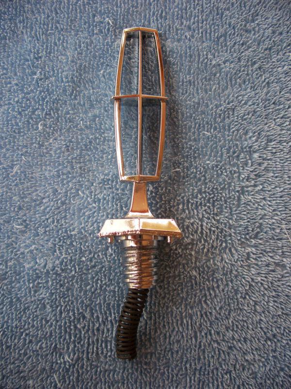 80 81 82 83 lincoln continental mark vi hood ornament  grill emblem nos! oem! 