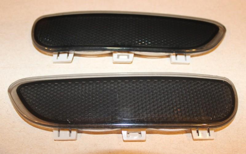 Bmw e46 3 series ecs smoked side marker reflector left and right