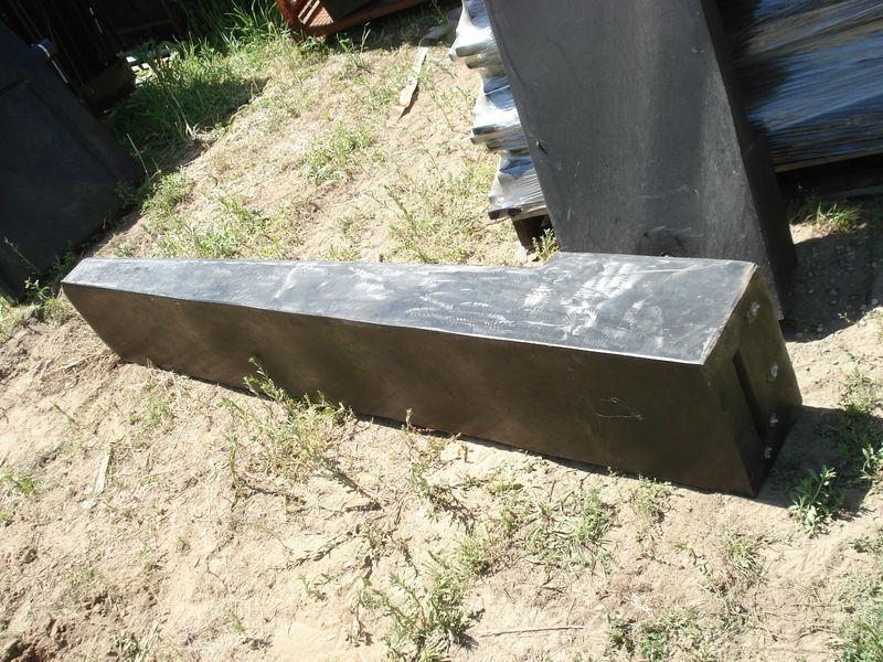 Rv holding tank, 48 gallon, 92"x14"x10", black/gray water, new,bot drain, #308