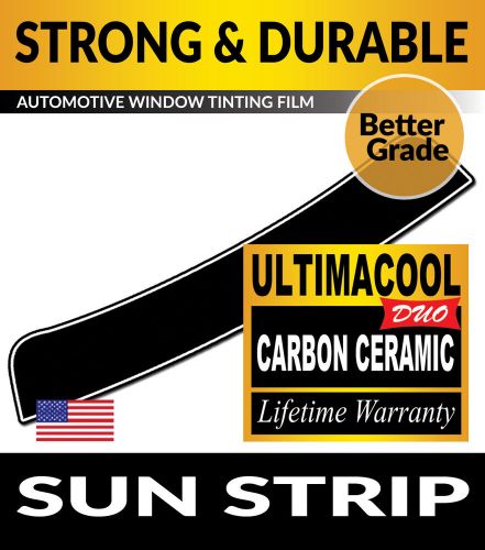 Ucd precut sun strip window tinting tint film for toyota crown 23-24