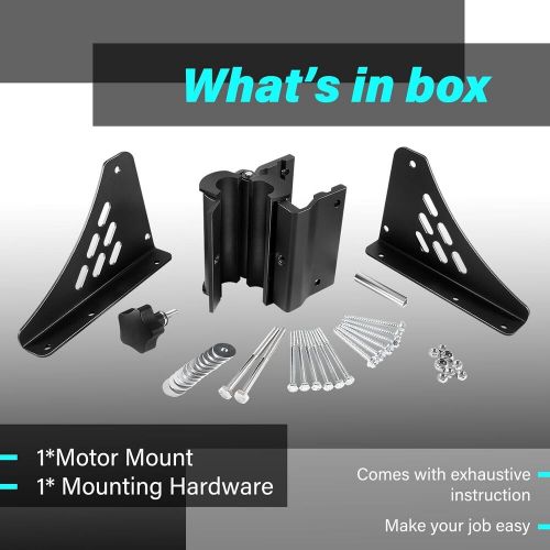 Universal Trolling Motor Deck Mount Bracket for Newport Vessels Pontoon Motor, US $114.79, image 6