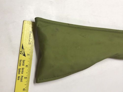 VINTAGE TIRE JACK LUG WRENCH HUB TOOL KIT GREEN TOYOTA MOTOR BAG MADE JAPAN, US $30.00, image 4