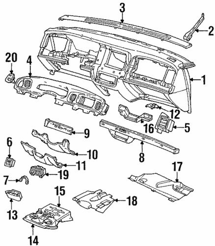 Genuine ford switch assembly f5az-10d996-a