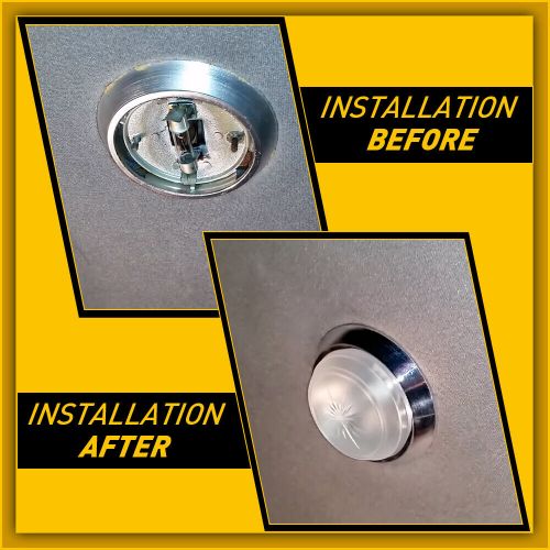 New Round Light Dome Base & Lens Fits Fits for Most 1971-1981 Chevrolet Cars, US $18.99, image 5