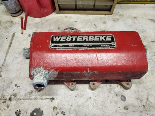 Westerbeke 42B Four Exhaust Manifold / Water Jacket and extras, US $225.00, image 4