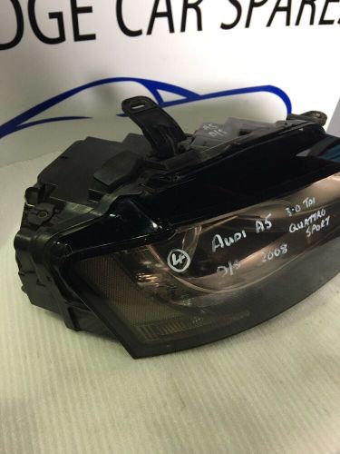 AUDI A5. 3.0 TDi QUATTRO SPORT. 08-12.Driver Side XENON HEADLIGHT. 8T0 941 004 M, US $, image 4