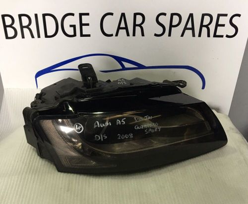 AUDI A5. 3.0 TDi QUATTRO SPORT. 08-12.Driver Side XENON HEADLIGHT. 8T0 941 004 M, US $, image 9