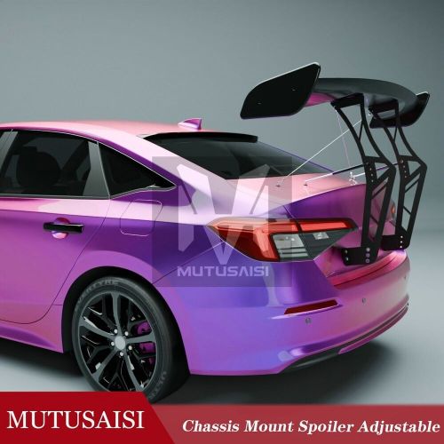 GT Racing Spoiler Trunk Mounted Adjustable Wing Kits Fit For Mercedes CLA 20-24, US $210.52, image 12